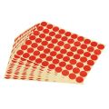 19mm Circles Round Code Stickers Self Adhesive Sticky Labels Red. 