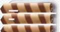 innovative crust choco rolls , Box of 24 packets , crispy refreshing filled with chocolate inside. 