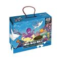 Planet T: JUMBO FLOOR PUZZLE: UNDERWATER WORLD (48 PIECES) (88136). 