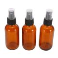 100ML Amber Gl Spray Bottle with Black ATOSER Sprays,Refillable Container for  / Aromatrapy Use. 