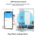 Tuya Smart Life Water Leakage Alarm WiFi Leak Sensor Detector Flood Alert Overflow Home Security Automation System. 