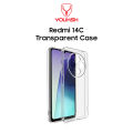 Youksh Xiaomi Redmi 14C Transparent Case - Redmi 14C Jelly Back Cover - Redmi 14C Camera Protection Pouch - Transparent Redmi 14C Series.. 