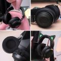2Pcs Protein / Cooling Gel Ear Pads Cushion for razer Kraken V3 RGB Gaming Headset Earpads Headset Sleeves. 
