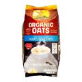 Fasfars Organic Oats Pouch 500g Oatmeal 100% Organic and Natural Organic Rolled Oats Old Fashioned Rolled Oats | Fastest Weight Loss Solution Whole Grain Oat for Oatmeal, Baking, Daliya Perfect for Morning Oatmeal and Overnight Instant Oats 1 Min Oats. 