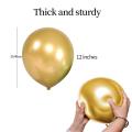 50 PCS Pack Of Large Metallic Shiny Balloons for Birthday Party/Decorations, Weddings, Baby/Bridal Shower, Anniversary Party, Welcome Party Balloons Set Birthday Accessories.. 