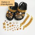 Croc Gems Crystal Charms diamond Jibbitzs chain Jibbitz. 
