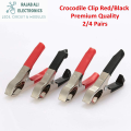 (Pairs Of 2/4) Electrical Alligator Clips Car Battery Clamps for Car Test Probe Alligator Clip Power Tools. 