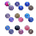 Pack of 2 - Mini Folding Umbrella For Sun & Rain - Lightweight Backpack & Purse - Ideal for Men,Women.Boys & Girls. 