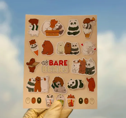 We%20Bare%20Bears%20Aesthetic%20Cute%20Journal%20Sticker%20Sheet%20%7C%20Asthetic%20Stickers%20For%20Journal%20%7C%20%20Aesthetic%20Journal%20Mini%20Stickers%20%7C%20Uncut%20Sticker%20Sheet%20%7C%204x6"%20inches%20-%20Image%202