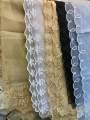Organza 4 side Cutwork Embroidered Dupatta. 