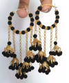 Black earrings for women/girls. 