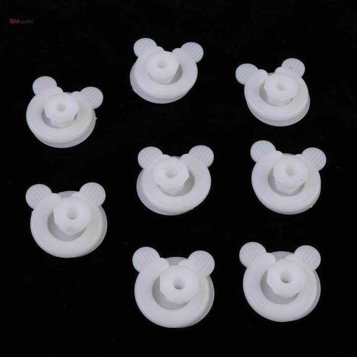 8%20Pcs%20ABS%20Bed%20Sheet%20Clip%20Clamp%20Grippers%20-%20Keeping%20Quilt%20Place,White/Blue%20-%20Image%203