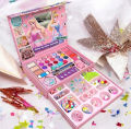 My Beauty Makeup Set for Girls – All-in-One Safe & Washable Kids Cosmetic Play Kit with Princess Design. 