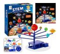 STEM Science Kit – Rotating Planet Model | DIY Solar System Model Kit for Kids | Educational Space Learning Toy. 