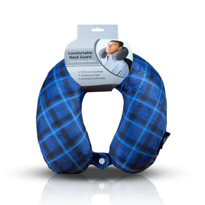Kenco%20Neck%20Pillow%20Extremely%20Soft%20Neck%20Cushion%20with%20100%25%20Memory%20Foam%20Car%20Neck%20Pillow%20For%20Travel%20-%20Image%202