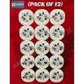 (PACK OF 6/12) 12W DOB LED LIGHT WITH DOUBLE CAPACITOR AND FUSE DIRECT-220V. 