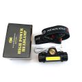 Pack Of 2 LED Headlamp Magnetic USB Rechargeable COB Headlight Built-in Battery. 