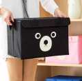 Pocket friendly Folding Panda Design Storage Bins Quilt Basket Kid Toys Wardrobe Storage Bags & Boxes. 