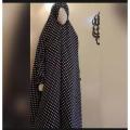 Polka Dots Chadar with Sleeves - Prayer / Namaz chadar full hijab. 