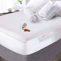 Zipper Mattress Protector King Size, Terry & Jersey Fabric Mattress Cover – Waterproof, Soft, and Breathable Protection Soft Bed Cover size 72x78 inches. 