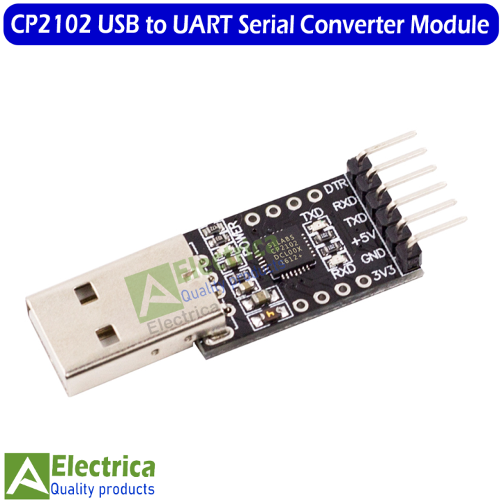 CP2102 USB 2.0 to TTL UART Serial Converter Module Replace FT232 by Electrica