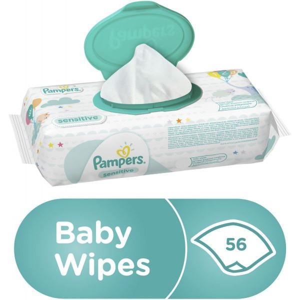 Pamper & Sensitive Protect Baby Cleaning Wipes