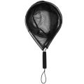Aluminium Landing Nets Fly Fishing Fish Saver Nylon Knotless Mesh Trout Hand Net. 
