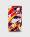 S5 Case Cover Hybrid Soft- Samsung  Painted Face - 1cover2518. 