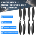4x 1045 10 inch Dia 4.5 inch Pitch CW/CCW Rotating Propeller blades RC Quadcopter Prop. 