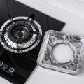 10Pcs/Set Aluminum Foil Stove Burner Protector Cover Square Round Oven Stove Top Oil Proof Cleaning Pad. 