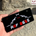 Customize New 3D Batman Bike Number plate Fancy Number plate For all bikes. 