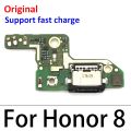 Original USB Micro Charger Charging Port Dock Connector Microphone Board Flex Cable For Huawei Honor 8 9 Lite 8X 10 20 Pro 20i. 