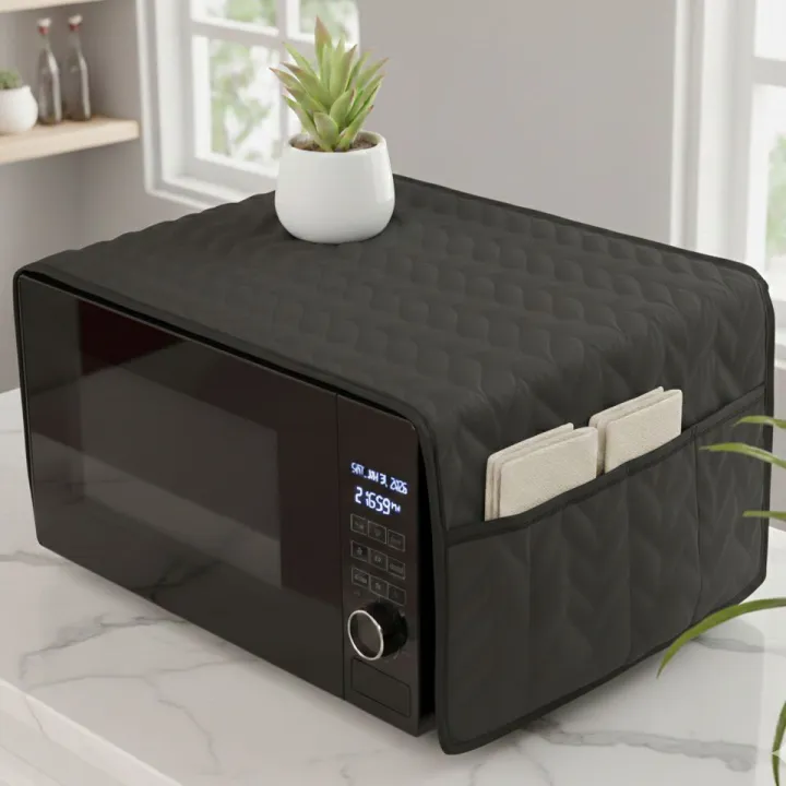 Kitchen%20Microwave%20Oven%20Cover%20Dustproof%20Decorative%20With%20Four%20Side%20Pockets%20%7C%20Microwave%20Cover%20Are%20Available%20In%20Multiple%20Colors%20-%20Universal%20Size%20-%20Image%202