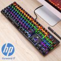 HP Mechanical Gaming Keyboard GK100 || RGB Lights, Fully Mechanical || Blue Switches for Gaming. 