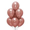 Rose Golden Chrome Balloon / Rose Gold Super Metallic Balloons 10pcs. 