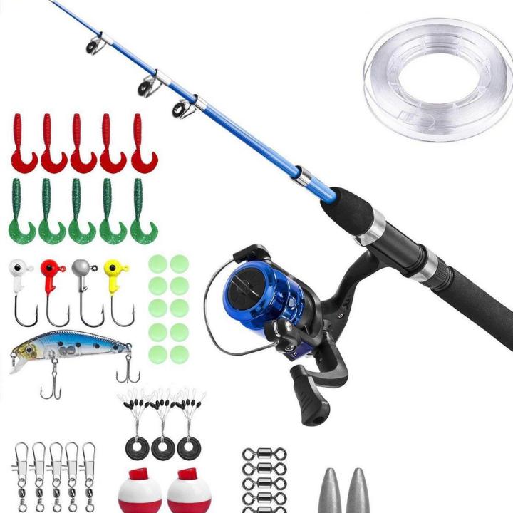 Spinning Reel Collapsible Fishing Pole Walmart Urban Deco Kids