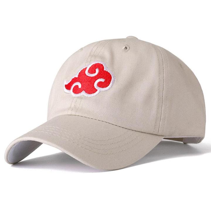 1pc NARUTO New 100% Cotton Cap Japanese Akatsuki Anime Dad Hat Uchiha Family Embroidery Baseball Caps Black Snapback Hat