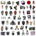 50PCS Skibidi Toilet Funny Cartoon Stickers Game Decals DIY Phone Notebook Laptop Vinyl Waterproof Sticker DIY Toys Gifts. 