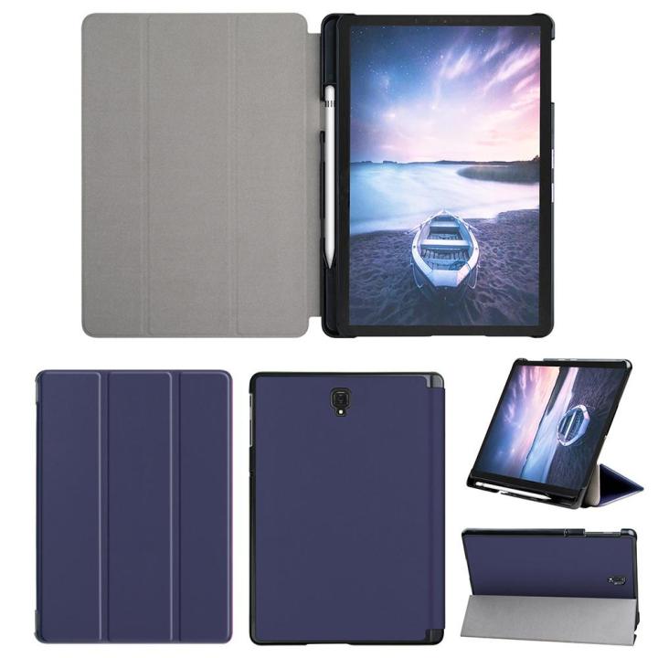 For%20Samsung%20Galaxy%20Tab%20S4%2010.5%20inch%202018%20Wake/Sleep%20Slim%20Case%20Cover%20w/Pen%20Holder%20-%20Image%206
