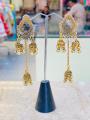 Fashionable stylish design long chain  jhumkia style earings , woman earings , ladies new style earing,woman jhumkiay. 