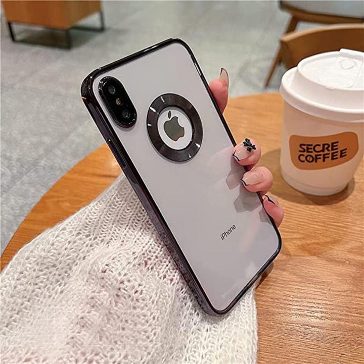 High Quality Slim Transparent Ring Case For Iphone X / XR / XS Max Camera Protection Case