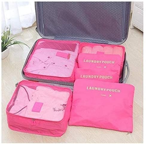 6%20PCS%20Travel%20Storage%20Bags%20Set%20Clothes%20Tidy%20Packing%20Cubes%20Luggage%20Organizer%20Pouch%20Waterproof%20t%20High%20Quality%20Oxford%20Mesh%20Cloth%20Travel%20Bag%20Organizer%20-%20Image%204