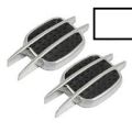 2 Pcs Euro Duct One Touch Side Vent Decoration-. 