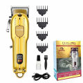 DALING DL-0007 Digital Display Professional Cordless Hair Clippers Trimmer, USB Charging Clipper, 2000mAh Battery, Toggle Switch. 