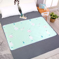 Summer thin children's ice silk cooling mat diaper pad baby baby waterproof breathable washable mattress sheet oversized. 