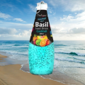 Italiano Basil Seed Drink Cocktail. 
