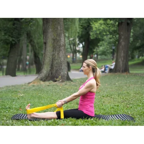 THERABAND Resistance Band Set, Professional Elastic Bands for