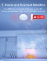 Meross (GS559AH) Interlinked Smart Smoke Alarm Kit, EN14604, Smoke Detector with Hub, Low Battery Alert Silence Button, Smoke Alarms for Home, Replaceable Battery, Apple HomeKit, SmartThings Supported, 2.4GHz Only. 