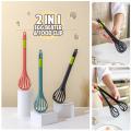 Multifunctional Whisk Hand Mixer Egg Beater Food Clips Manual Blender Egg Cream Stirring Kitchen Tools NoodleSpaghetti Tongs Clips by Home Genie Food Tongs Stirring Stick Silicone Vegetable Khosa/Pasta/Noodle Meat Tongs Cream Whipped Kitchen Suppl. 