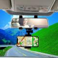 Car Mobile Phone Holder Rotatable Adjustable Car Rear View Mirror Phone Holder Stand Universal GPS Mounts Hanging Bracket Car Phone Holders. 